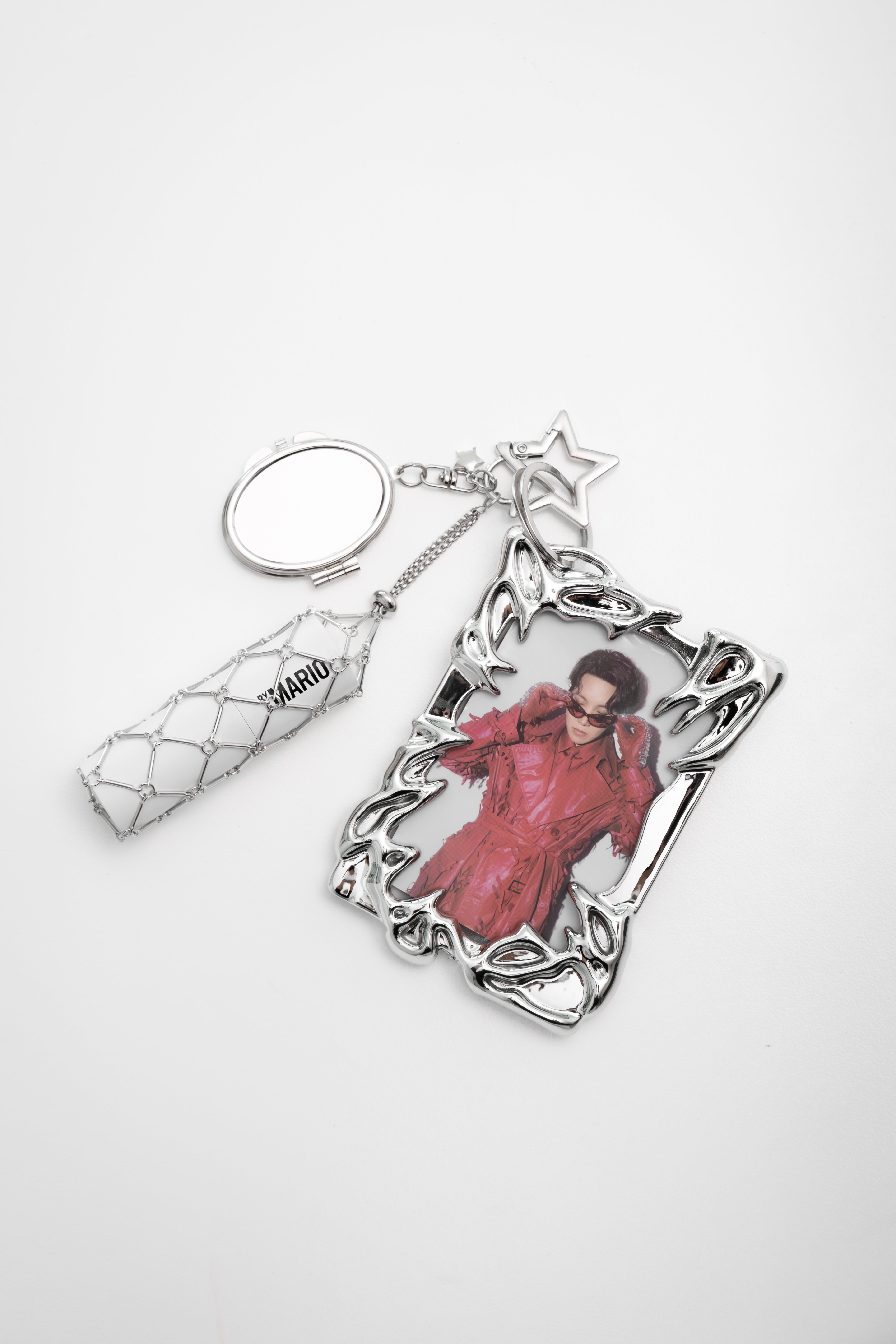 BTS JHOPE - PHOTOCARD AND LIPGLOSS HOLDER KEYCHAIN