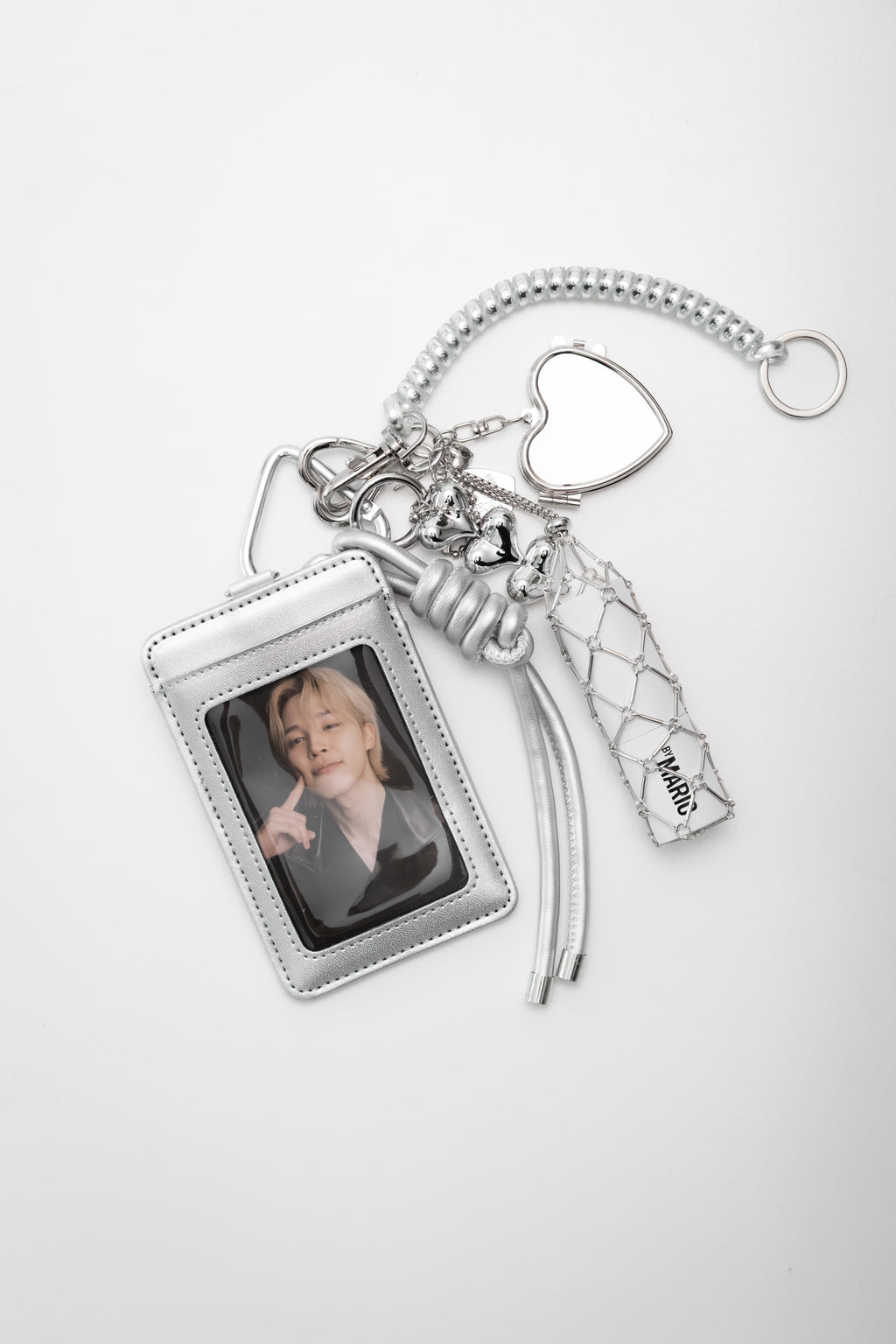 BTS JIMIN - PHOTOCARD AND LIPGLOSS HOLDER KEYCHAIN