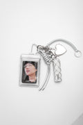 BTS SUGA - PHOTOCARD AND LIPGLOSS HOLDER KEYCHAIN
